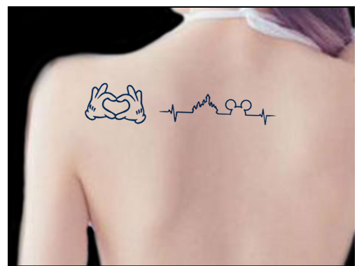 Tatuagens Semi-permanentes Adesivas à Prova D'água e Suor. Personalize seu visual com facilidade e durabilidade. — foto 3