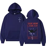 Moletom com capuz estampado para homens e mulheres, ideal para looks casuais e confortáveis. Estilo e praticidade em uma só peça. Compre agora. — foto 2