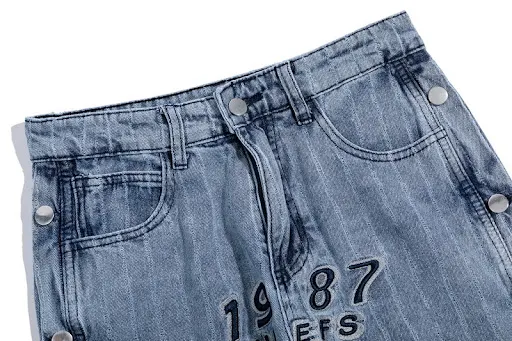 Title 7, Heren Hip Hop Jeans Losse Rechte Pijpen Wijde B...