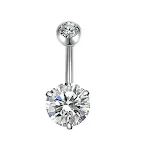 Three clawed round zirconium