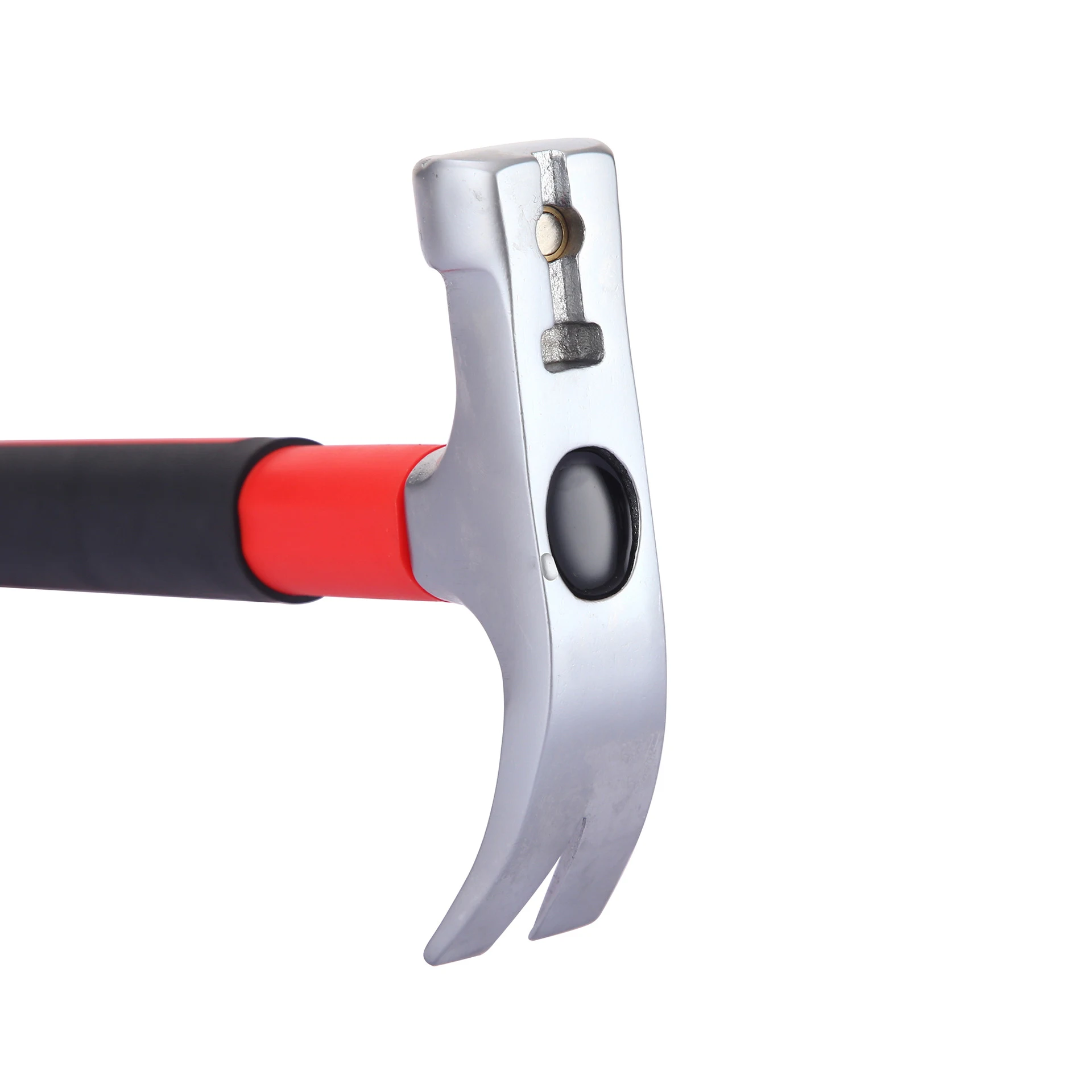 Title 9, Multifunctional claw woodworking hammer with pl...