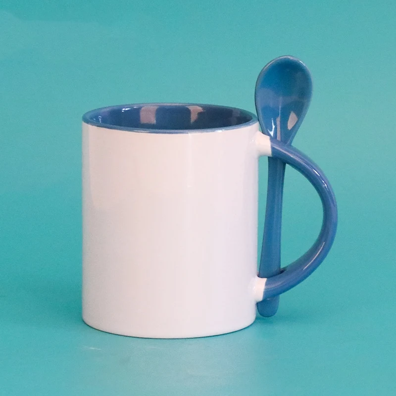 DIY Inner Color Handle Coated White Mug, perfect for custom designs and personalized gifts that make a lasting impressio — photo 8
