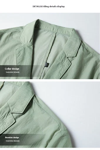 Title 4, Terno Casual Masculino Fino Primavera Verão Lev...
