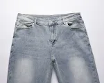 High Street INS Slim Jeans met Scimitar rits design aan de broekzoom, slanke pasvorm voor een moderne uitstraling. — foto 4