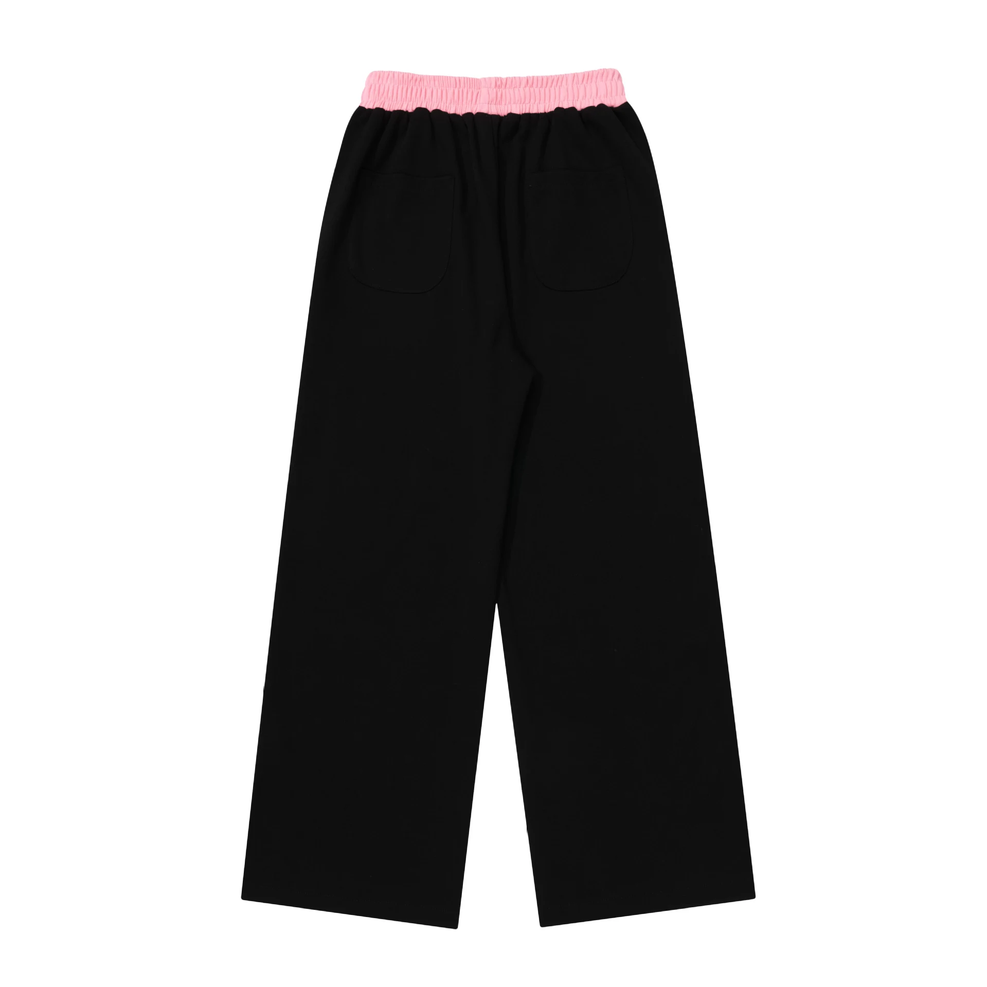 Title 18, Pantaloni casual retrò a righe con fiocco da do...