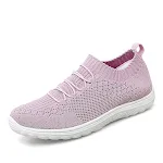 Women's Flying Woven Mesh Shoes Plus Size Casual Sneakers Comfortable and Breathable Perfect for Walking and Everyday We — photo 2