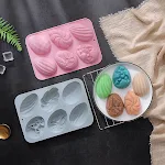 6 Even 6 Kinds Of Easter Egg Cake Mold Dream Shape. Bake delightful Easter cakes with ease and creativity, perfect for c — photo 7