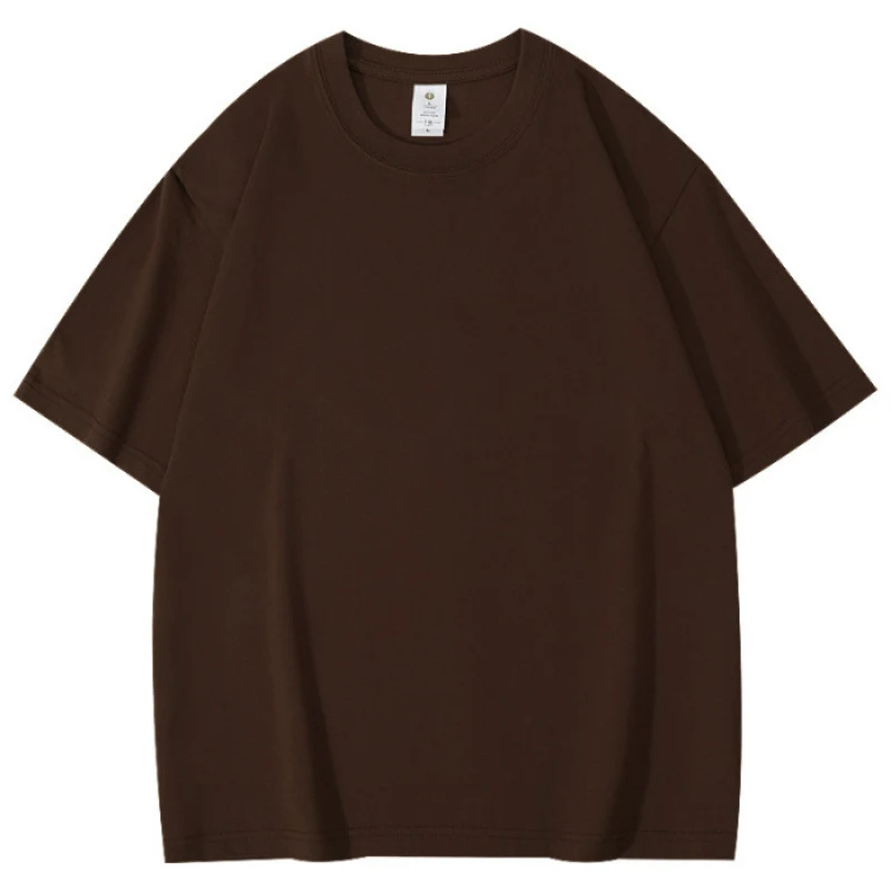 Loose Plus Size Short-sleeved T-shirt Round Neck Top for Women. Comfortable everyday wear. Stylish and versatile casual — photo 10