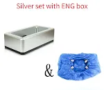 Silver set with ENG box