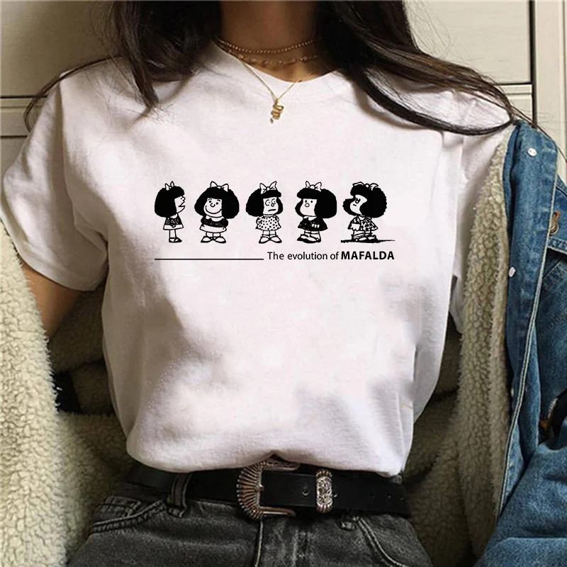 Title 9, Camiseta para niña pequeña con estampado de dib...