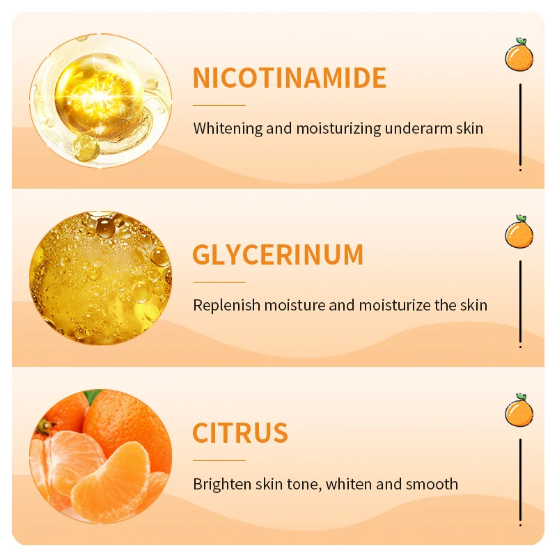 Vitamine C okselcrème Hydraterende & hydraterende verzorging voor de gevoelige huid Verzacht irritatie en roodheid Maakt de huid zacht en soepel — foto 7