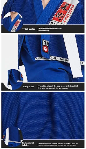 Title 9, Warrior Thickened Jiu-Jitsu Suit for intense tr...