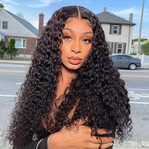 Title 3, European and American style wig, front lace, sm...