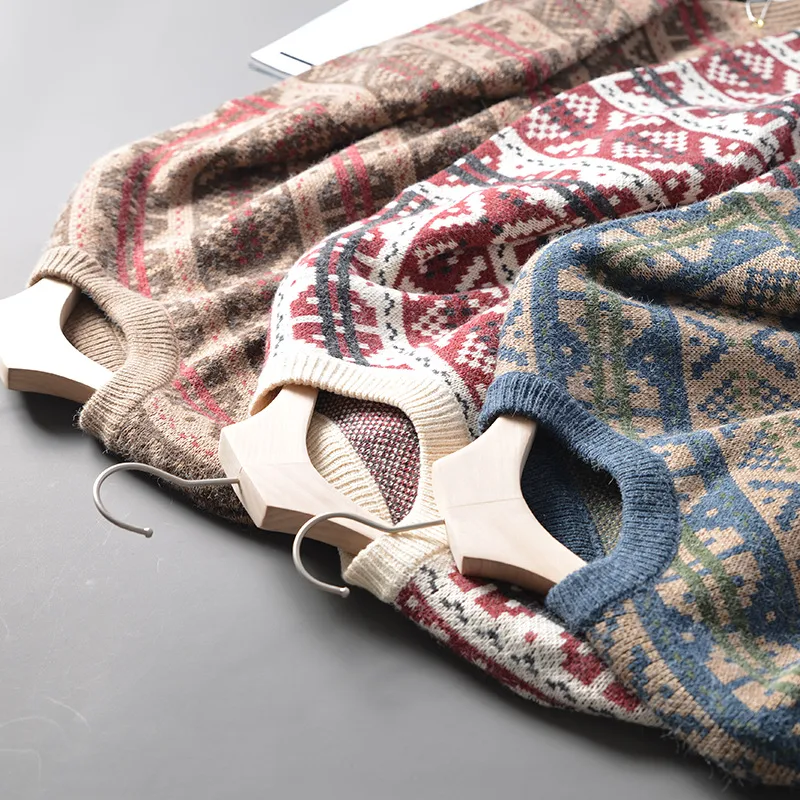 Title 8, Autumn and Winter New Geometric Pattern Trend L...
