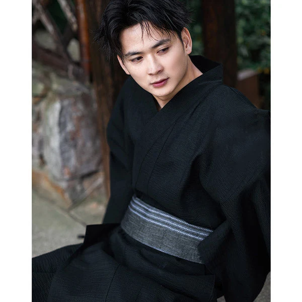 Roupa de Banho Kimono Samurai Masculino Estilo Japonês — foto 7