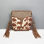 Bolsa de ombro retrô com design de leopardo e novas franjas, perfeita para um visual moderno e cheio de estilo. — foto 15
