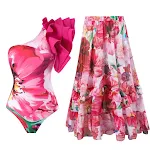 7007 Big Flower Suit