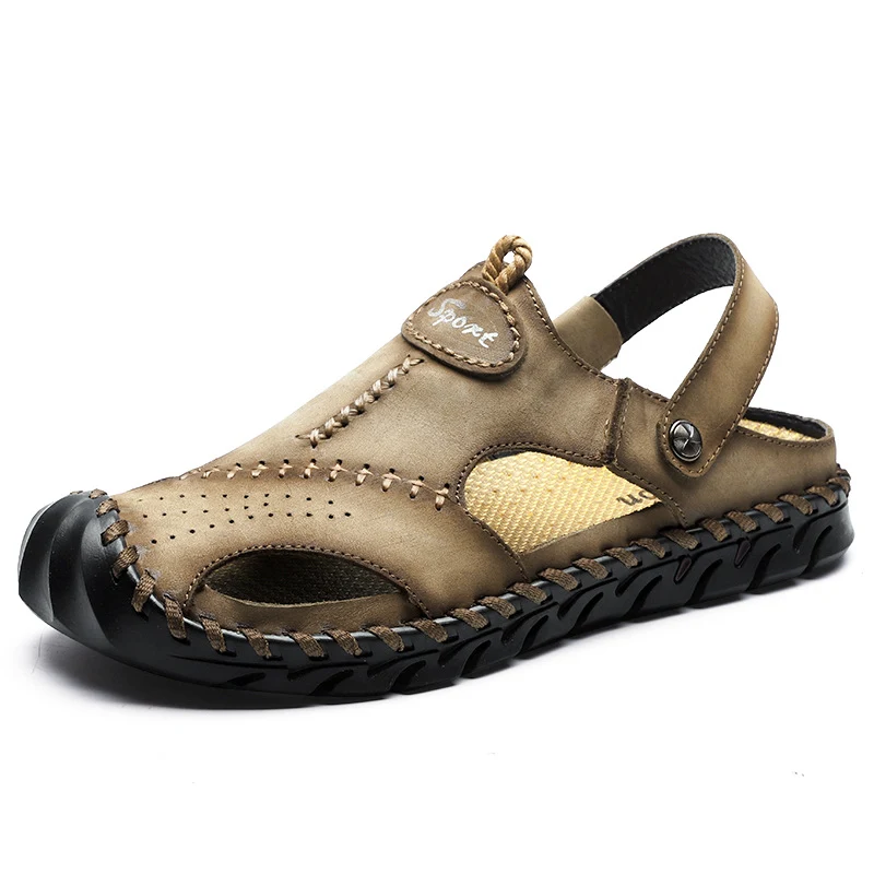 Sandalias de playa informales y huecas para hombre, perfectas para exteriores. Disfruta de comodidad y estilo en tus paseos por la playa. — foto 3
