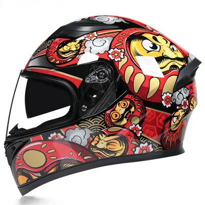 Title 13, Motorcycle Helmet with Anti-fog Dual Lens, Full...