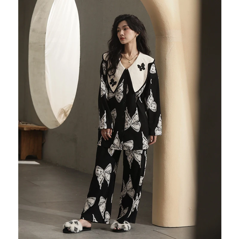 Title 3, Homewear Casual Set Lente en Herfst Comfortabel...