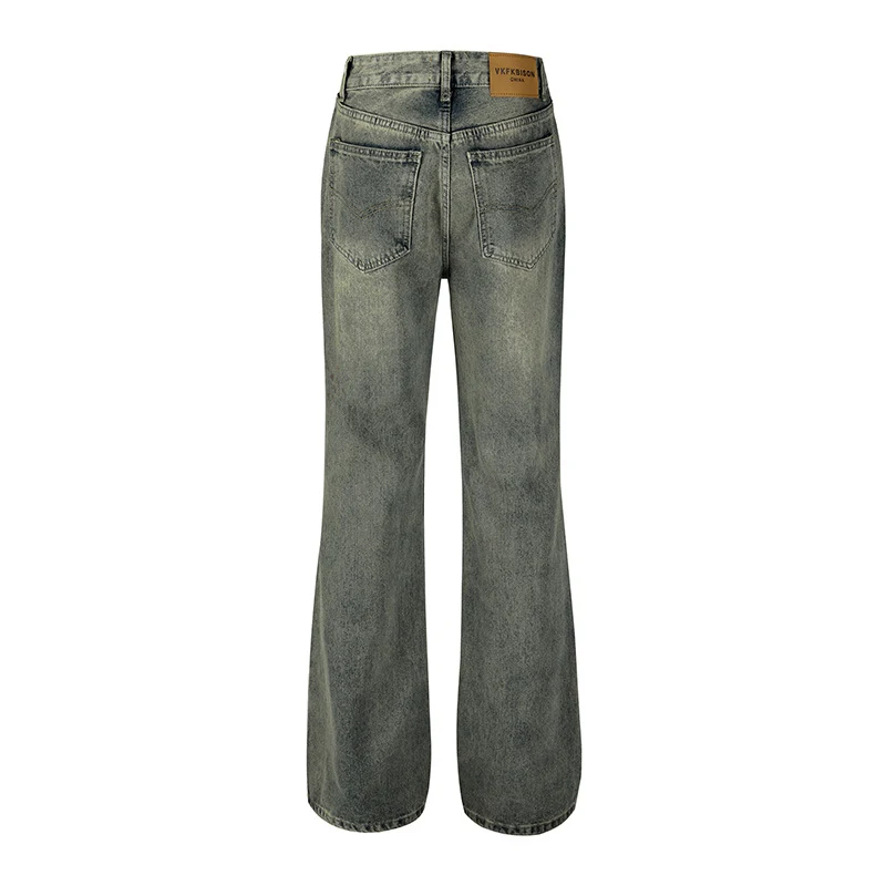 Pantaloni larghi da uomo Old Dirty con effetto "mop". Vestibilità ampia e comoda, perfetti per un look casual e alla moda, ideali per ogni occasione. — foto 12