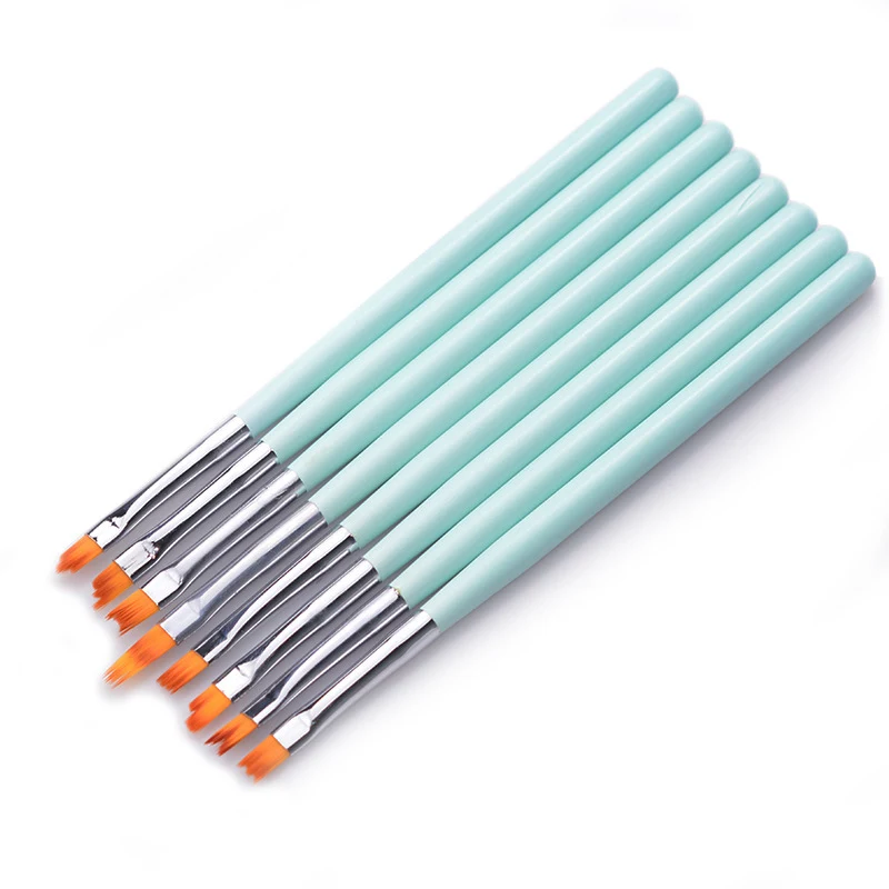 Title 2, Nail enhancement tool pen with 8 zigzag brushes...