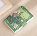 Carteira Anime Flores Antidesmagnetização Múltiplos Slots Grande Capacidade Porta Documentos Cartão de Crédito — foto 9