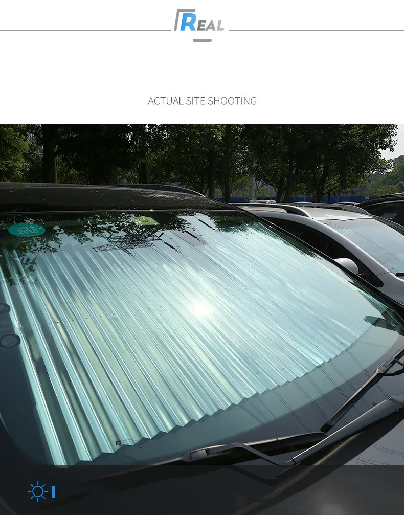 Title 10, 4Size Automatic Telescopic Adjustable Sun Shade...