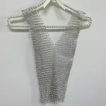 V Neck Silver