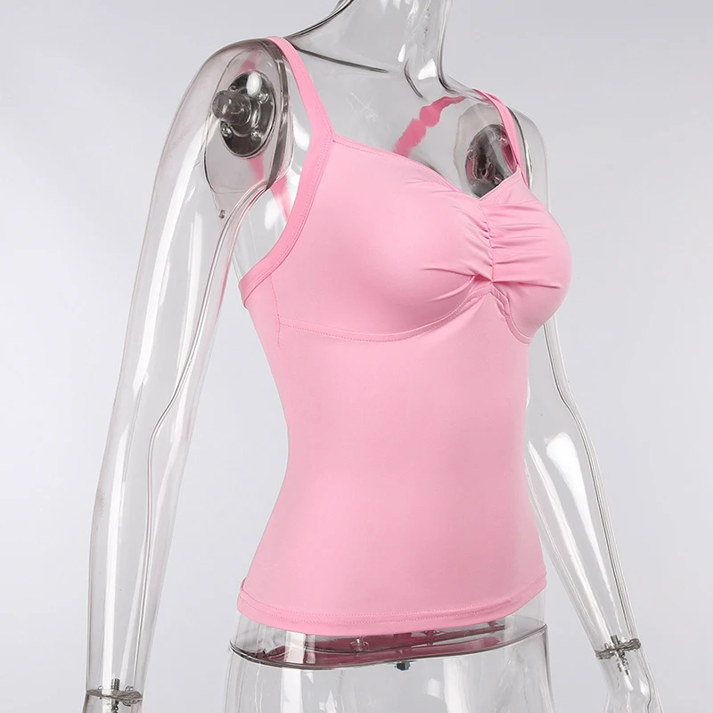 Title 14, Camisole Slim Europeu e Americano de Verão Ajus...