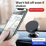 Car Mobile Phone Holder Magnetic Suction 360 Degrees. Securely holds your phone, full rotation, easy to use, and provide — photo 6