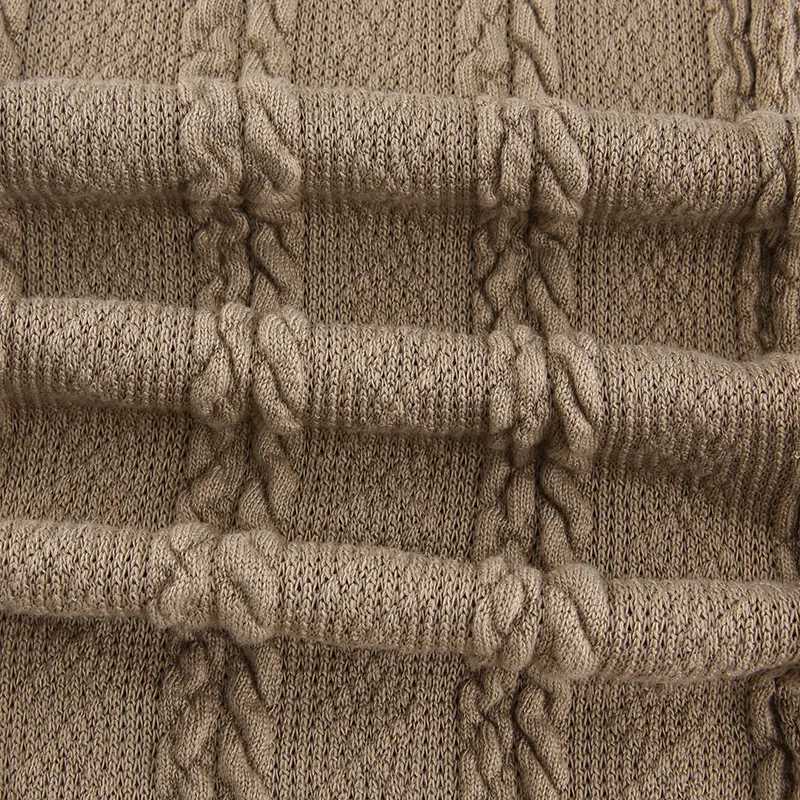 Title 4, Calças de inverno de perna larga em tecido de l...