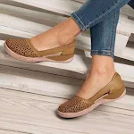 Sandálias femininas de dedo com design vazado e tamanho grande, perfeitas para o verão. Conforto e estilo para seus pés no dia a dia. — foto 4
