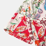 Camicia floreale a maniche corte da uomo, casual e versatile, ideale per un look fresco e rilassato in ogni occasione, per un comfort duraturo e uno stile unico. — foto 2