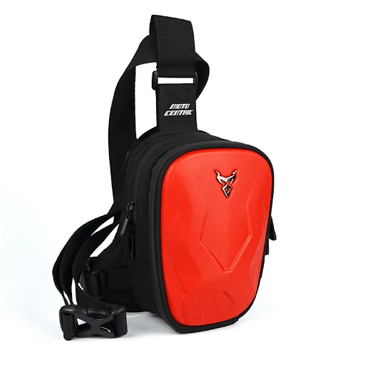 Title 8, Marsupio da gamba e vita per motociclista Equip...