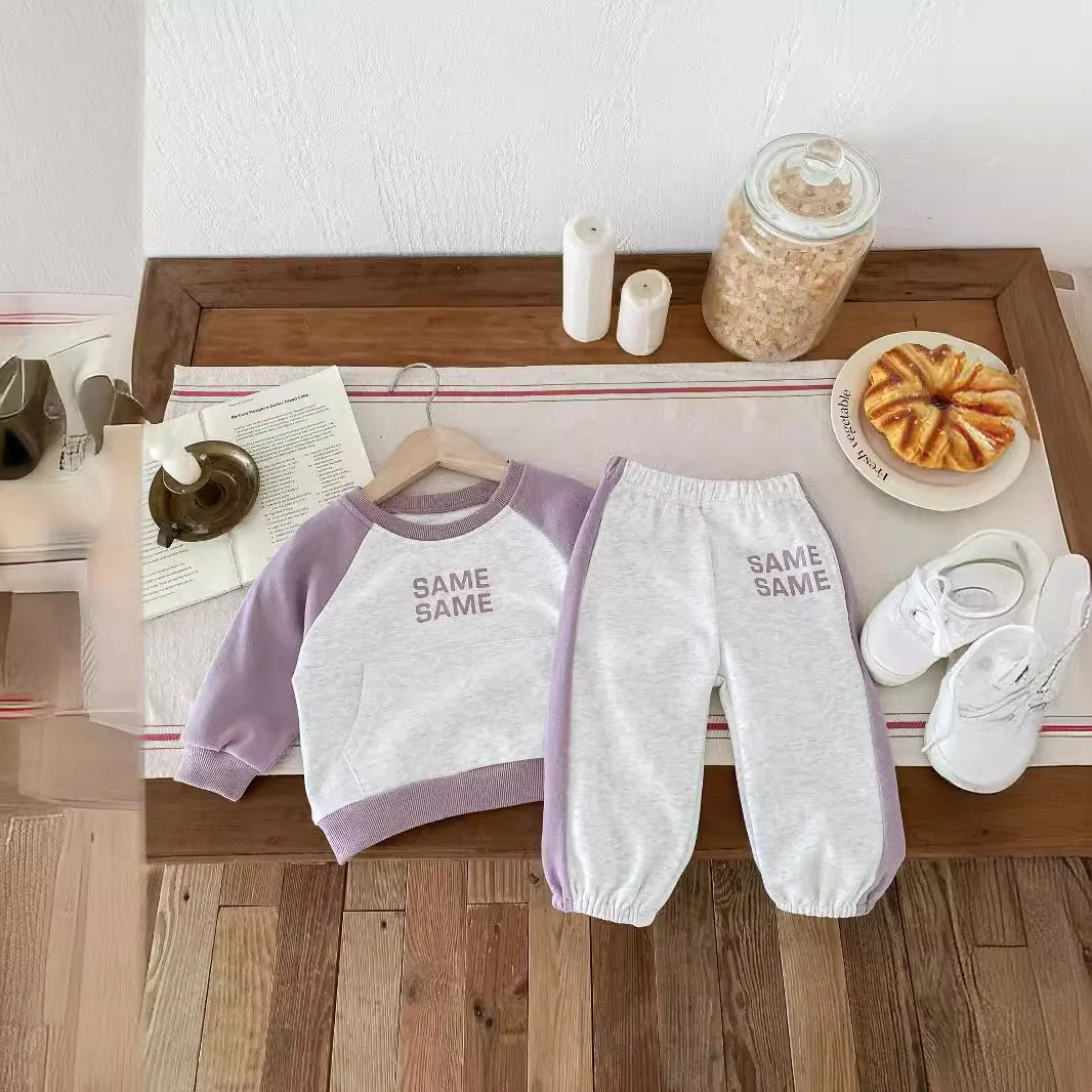 Baby Jongens Casual Sportpak Lente en Herfst Sweater en Joggingbroek Set Comfortabel en Praktisch Perfect voor Actieve Kinderen — foto 3