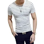 Men's O-Neck Short-Sleeved Tee for everyday wear, providing comfort and breathability. A versatile and essential wardrob — photo 2