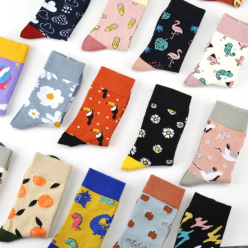 Title 3, Creative Couple Cotton Mid-high Socks