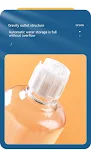 Plastic double bowl anti roll pet feeder for cats, prevents spills and mess, stable design, ideal for food and water, sa — photo 8