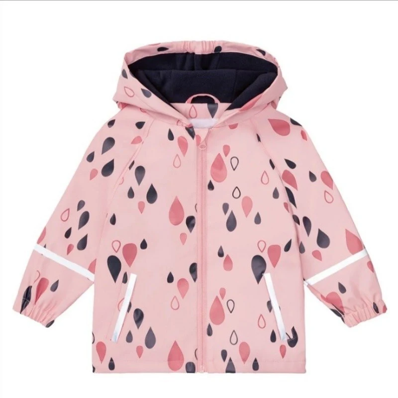 Poncho Infantil Impermeável Grosso para Todo o Corpo Proteção Total Contra Chuva e Frio Mantém as Crianças Secas e Confortáveis em Qualquer Clima — foto 2