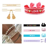 Pulseira com tassel tecida à mão de estilo étnico boêmio popular, perfeita para adicionar um toque de charme boêmio ao seu visual. — foto 7