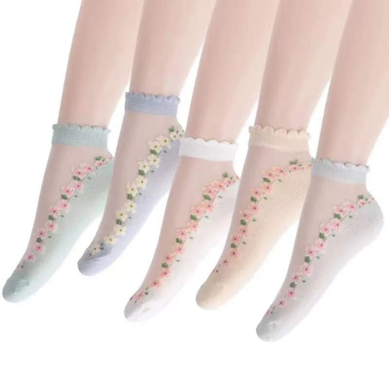 Thin Spun Glass Mesh Breathable Ankle Socks for all day comfort. These lightweight socks keep your feet cool and dry, pe — photo 6