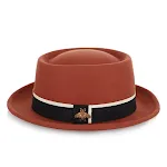 Ladies Pure Wool Top Hat with Little Bee Accessories, a fashionable and charming accessory for women to complete any out — photo 4