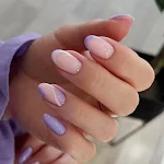 Unhas Artísticas Prontas Atacado Roxo Ondulado de Alta Qualidade para manicures incríveis e duradouras, aplicação fácil e resultados perfeitos — foto 5