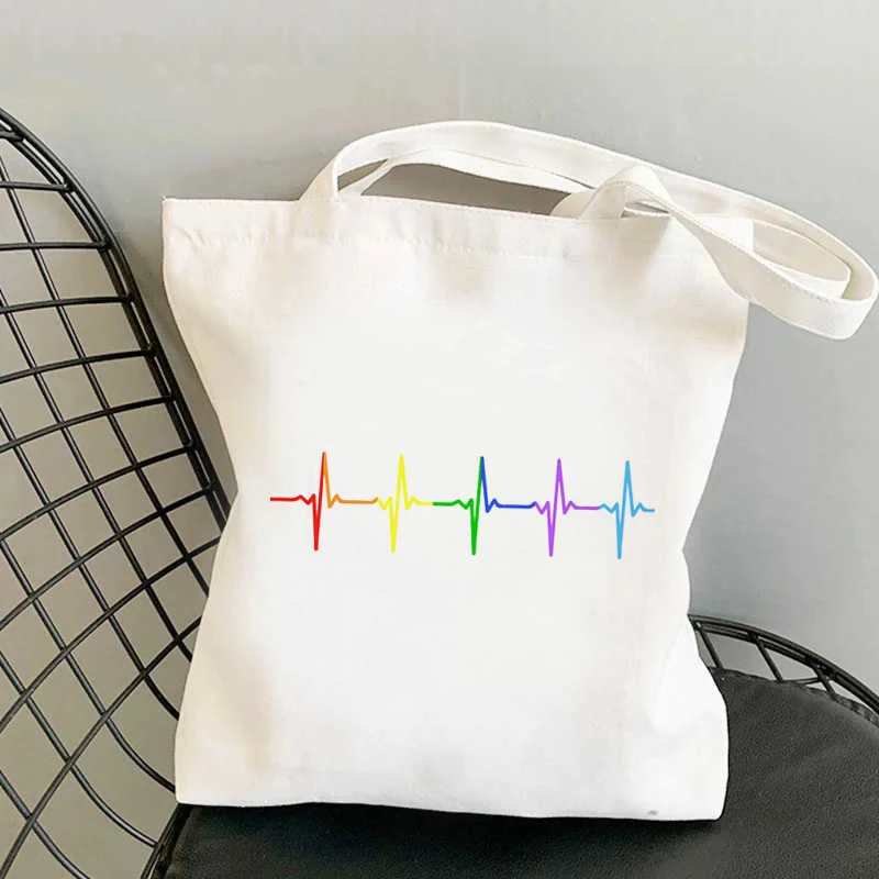 Studencka torba na ramię, casualowy shopper bag, idealna na zakupy i do noszenia na co dzień, pojemna i wygodna, dla studentów i nie tylko. — zdjęcie 1