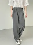 Men's Drape Straight Casual Pants Loose fit for ultimate comfort and style. Perfect everyday wear pants. Relaxed, comfor — photo 3