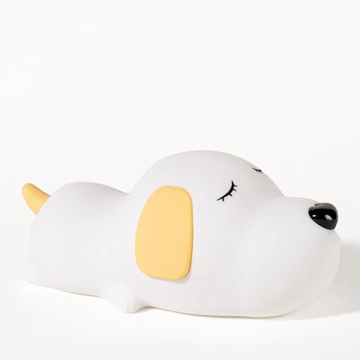 Title 3, Silicone Night Lamp Cartoon Two-color Cute Dog ...