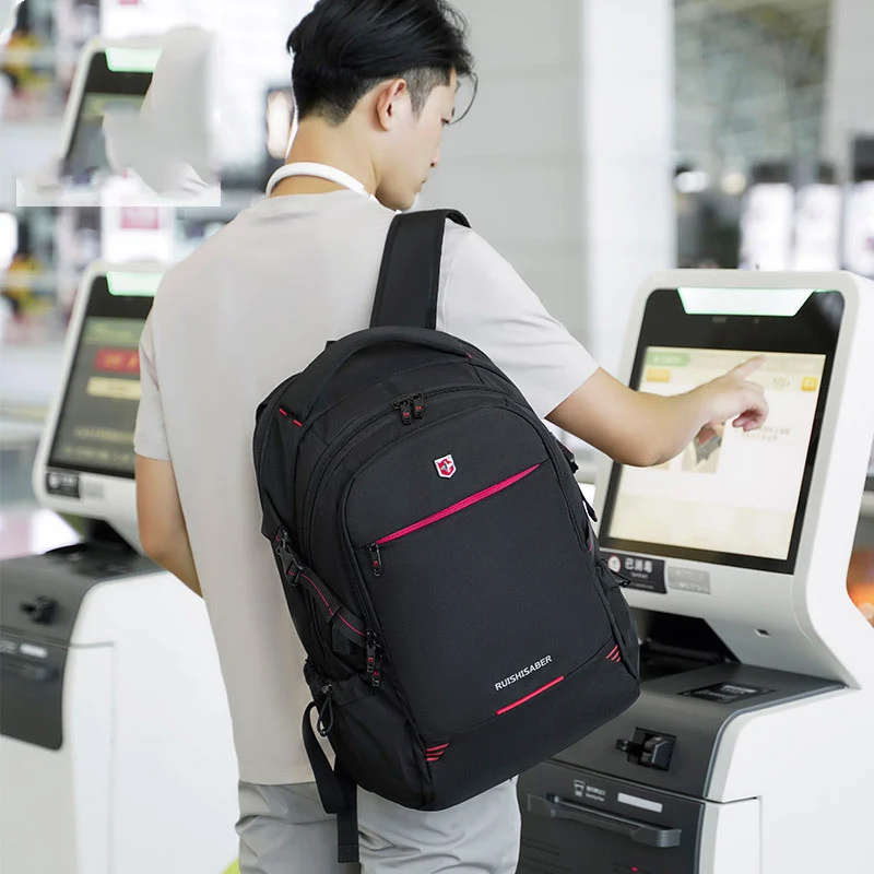 Herren Army Knife Rucksack, große Kapazität, Reise, Laptop, Business, Casual, für Schüler und Studenten — foto 5