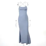 Temperament Hot Girl Slim Fit Socialite Style Tied Dress for a chic and flattering look, perfect for social events and s — photo 2
