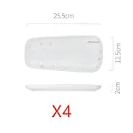 White trumpet 4pcs